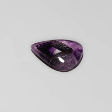 Load image into Gallery viewer, Trapiche Amethyst Cabochon with Phanton Quartz
