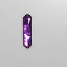Load image into Gallery viewer, Long Rose Cut Amethyst And Mother Of Pearl Doublet-FCW3838
