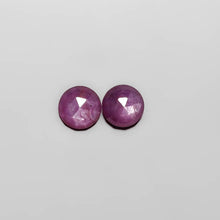 Load image into Gallery viewer, High Grade Rose Cut Guinea Ruby Pair-FCW3861
