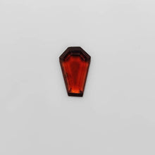 Load image into Gallery viewer, Step Cut Hessonite Garnet Coffin-FCW3972
