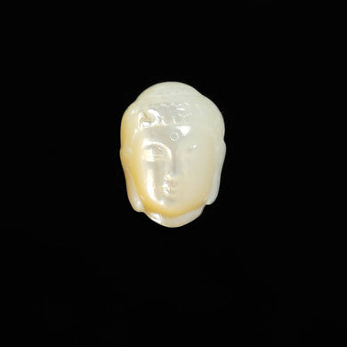 Handcarved Mother Of Pearl Buddha-FCW3995