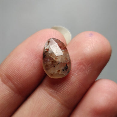 Rose Garnet in Quartz