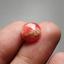 Load image into Gallery viewer,  Rose Cut Rhodocrosite Rounds

