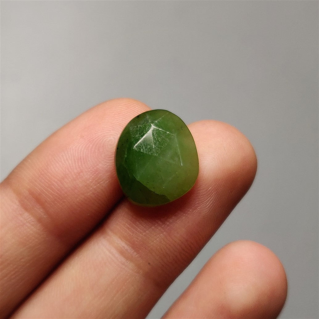 Rose Cut Nephrite Jade