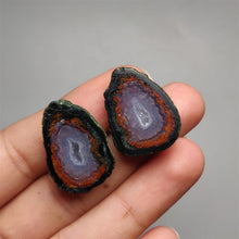Load image into Gallery viewer, Tabasco Geode Druzy pairs
