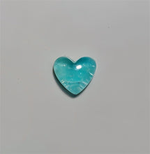 Load image into Gallery viewer, Crystal And Amazonite Doublet Heart
