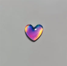 Load image into Gallery viewer, Crystal And Aurora Opal Doublet Heart
