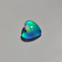 Load image into Gallery viewer, Crystal And Aurora Opal Doublet Heart
