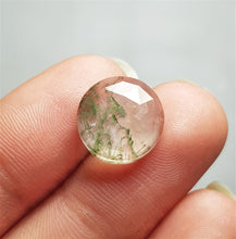 Load image into Gallery viewer, Rose Cut Crystal &amp; Moss Agate Doublets
