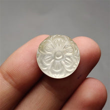 Load image into Gallery viewer, Himalayan Crystal &amp; Mother Of pearl Doublets Mughal Carving
