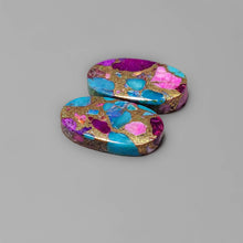 Load image into Gallery viewer, Spiny Oyster Mohave Turquoise Pair

