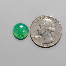 Load image into Gallery viewer, Australian Chrysoprase Moonface Handcarved FCW3498
