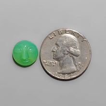Load image into Gallery viewer, Australian Chrysoprase Moonface Handcarved FCW3499
