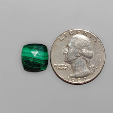 Load image into Gallery viewer, Rose Cut Bisbee Malachite With Chattoyancy FCW3544
