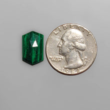 Load image into Gallery viewer, Rose Cut Bisbee Malachite With Chattoyancy FCW3545
