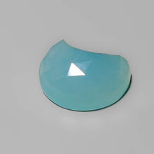 Load image into Gallery viewer, Rose Cut Paraiba Chalcedony Crescent
