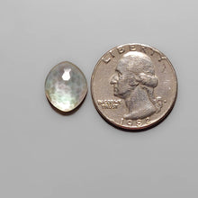 Load image into Gallery viewer, Hoenycomb Cut Crystal And Mother Of Pearl Doublet FCW3672
