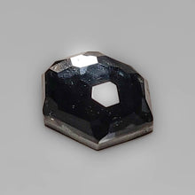 Load image into Gallery viewer, Honeycomb Cut Crystal And Hematite Doublet
