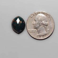 Load image into Gallery viewer, Rose Cut Bloodstone FCW3677
