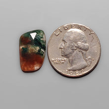 Load image into Gallery viewer, Rose Cut Red Moss Agate FCW3681
