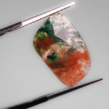 Load image into Gallery viewer, Rose Cut Red Moss Agate
