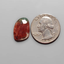 Load image into Gallery viewer, Rose Cut Red Moss Agate FCW3682
