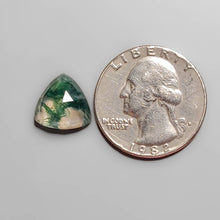 Load image into Gallery viewer, Rose Cut Crystal And Moss Agate Doublet FCW3688
