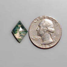 Load image into Gallery viewer, Rose Cut Crystal And Moss Agate Doublet FCW3689
