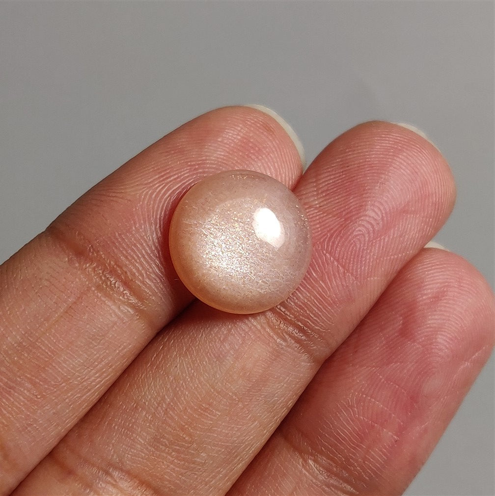 Peach Moonstone Cabs