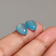 Load image into Gallery viewer, Paraiba Chalcedony Cab Pair
