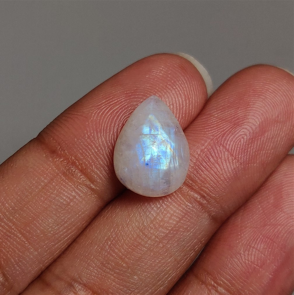 Rose Cut Rainbow Moonstone