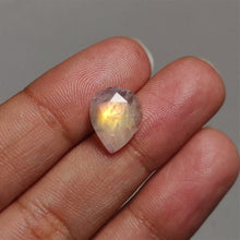 Load image into Gallery viewer, Rose Cut Rainbow Moonstone
