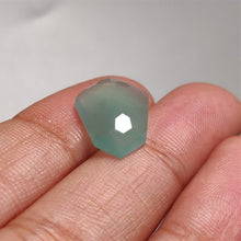 Load image into Gallery viewer, Honeycomb Cut Aqua Chalcedony
