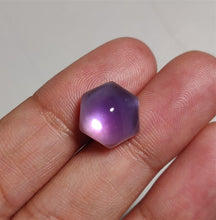 Load image into Gallery viewer, Amethyst And Mother Of Pearl Doublet Cabs
