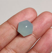 Load image into Gallery viewer, High Dome Aqua Chalcedony Cab
