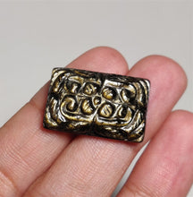Load image into Gallery viewer, Mughal Carved Goldsheen Obsidian

