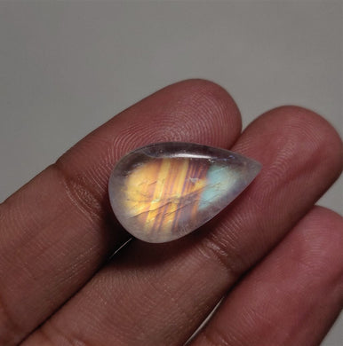 High Grade Rainbow Moonstone Cabs