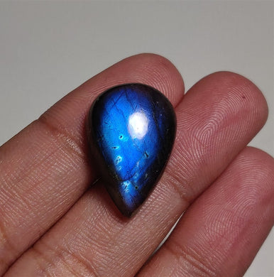 High Grade Blue Labradorite Cab