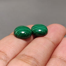 Load image into Gallery viewer, High Grade Malachite Cabs Pair
