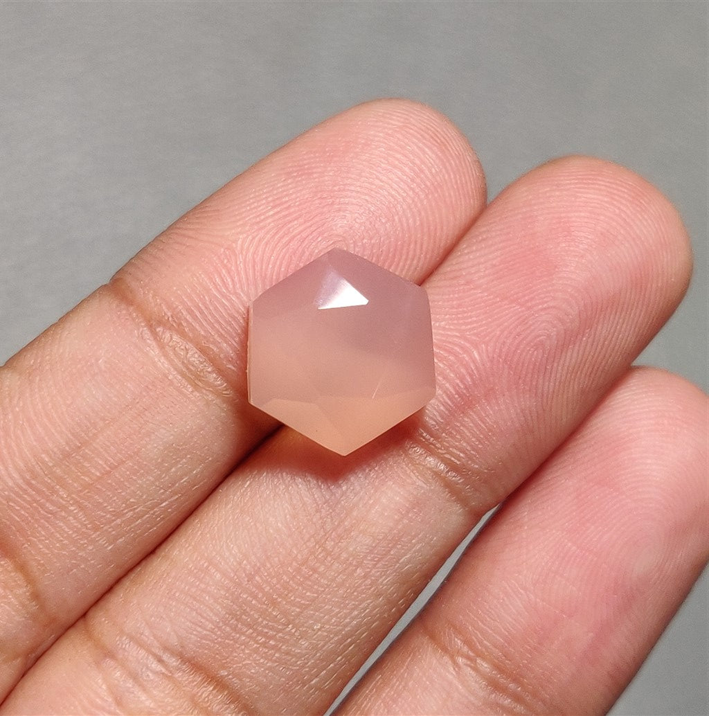 Rose Cut Chalcedony