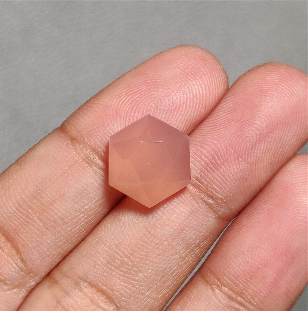 Rose Cut Chalcedony