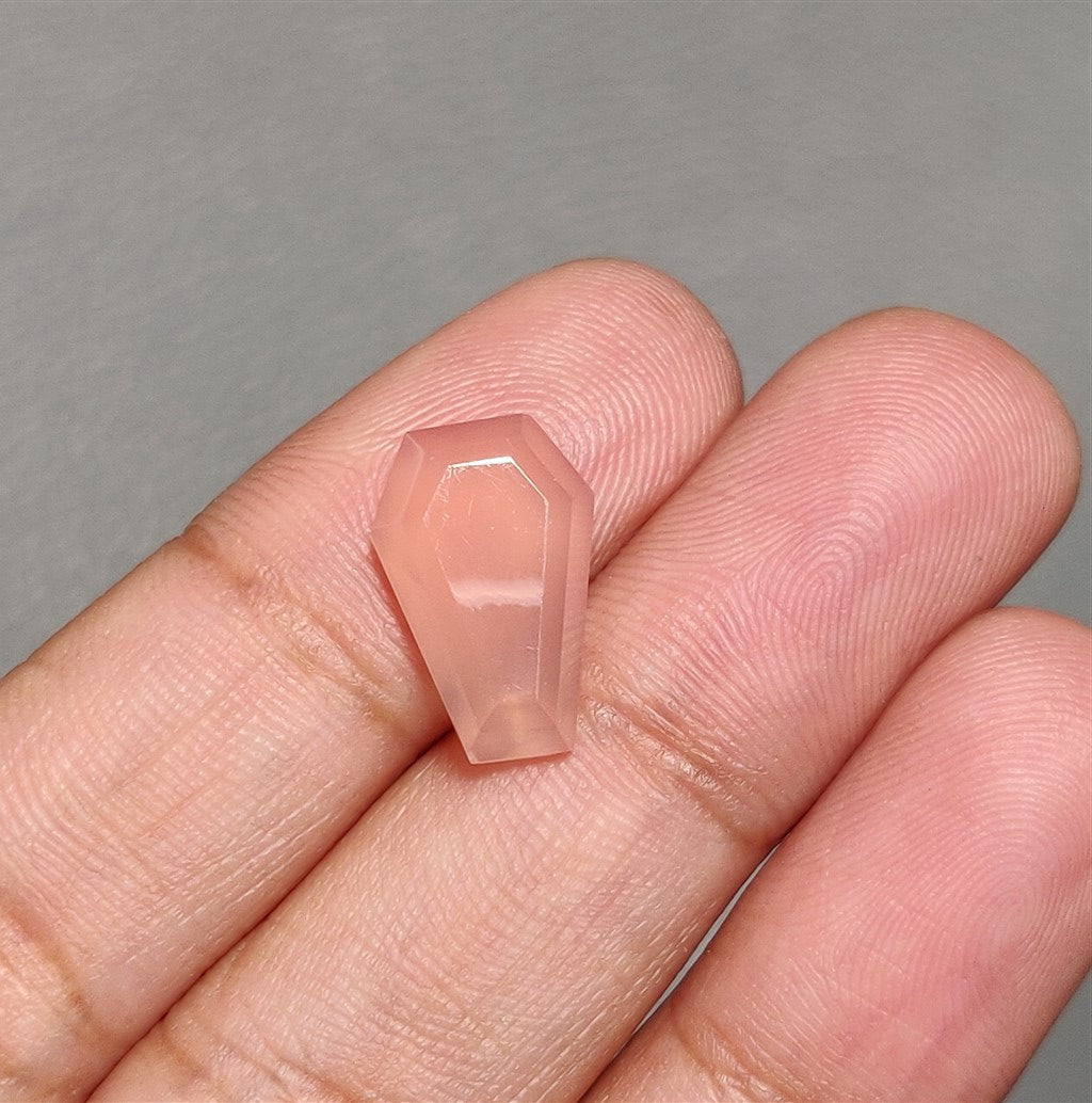 Rose Cut Chalcedony