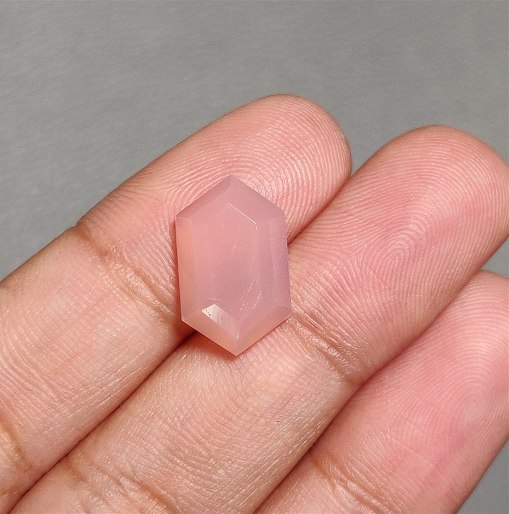 Rose Cut Chalcedony