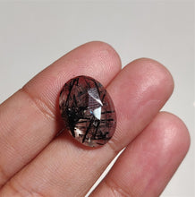 Load image into Gallery viewer, Rose Cut Black Tourmaline In Quartz
