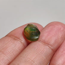 Load image into Gallery viewer, Rose Cut Crystal And Green Aurora Opal Doublet
