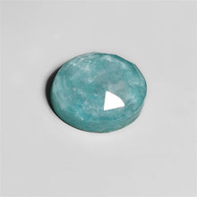 Load image into Gallery viewer, Rose Cut Crystal And Amazonite Doublet
