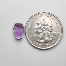 Load image into Gallery viewer, Step Cut Amethyst Coffin
