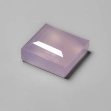 Load image into Gallery viewer, Step Cut Lavender Chalcedony
