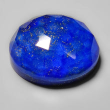 Load image into Gallery viewer, Rose Cut Crystal And Lapis lazuli Doublet
