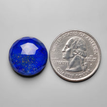 Load image into Gallery viewer, Rose Cut Crystal And Lapis lazuli Doublet
